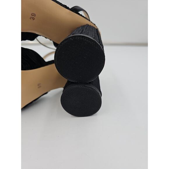 Bapolee Bow Knot Wedding Comfort Sandals Size 39 - Picture 7 of 7